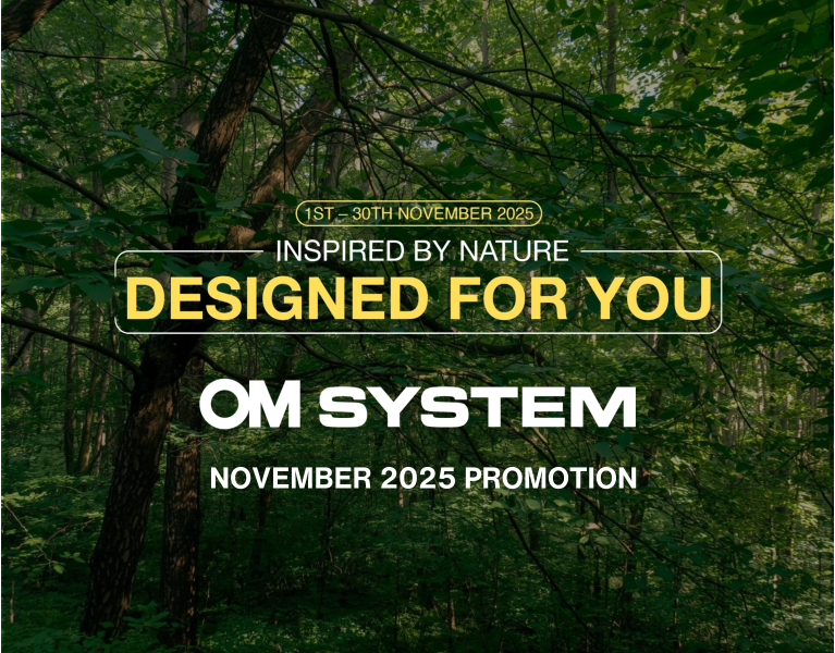 OM SYSTEM November Promotion