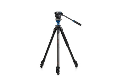 Benro A1573F ALU Single Tube Flip Lock 3 SECT S2PRO Video Head
