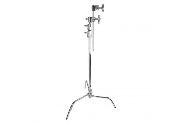 Kupo 20" C Stand W/ Sliding Leg Kits (Silver)