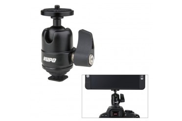 Kupo *Ball Head W/ Hot Shoe Mount