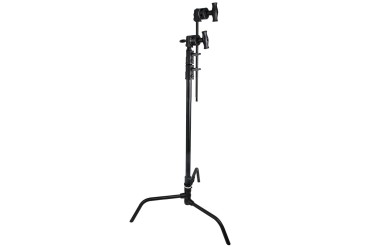 Kupo 20" C Stand W/ Turtle Base Kits ( Black)