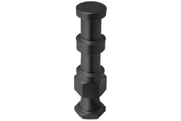Kupo 5/8" Compact Alu. Snap In Pin - Black