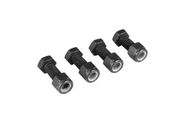 Kupo 3/8"-16X 1"(25.4Mm)In Length Hex Flat Head Screw/Nut(4Sets)