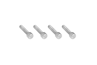 Kupo Aluminum M6*30Mm Thumb Screw Slotted Knurled Head(Set Of 4)