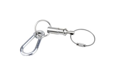 Kupo *Quick Release Safetypin With Key Chain & Spring Hook