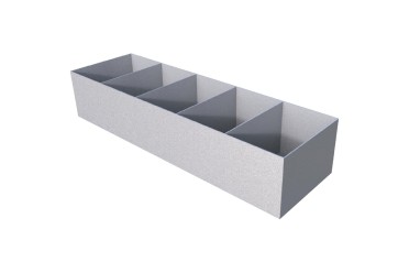 Kupo Box Shelve - Silver