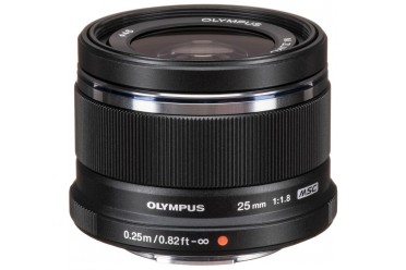 Olympus M.Zuiko Digital 25mm f/1.8 Black