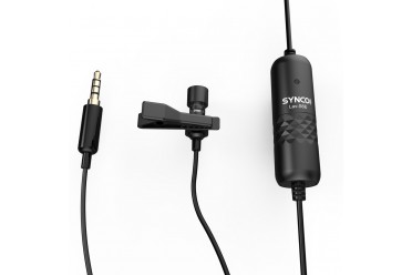 Synco Audio Lav-S6E Clip-On Omnidirectional Lavalier Microphone