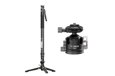 YC Onion Pineta Pro Carbon Fiber Monopod & BC44