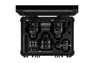 DZOFilm 24, 32, 65mm T2.8 Gnosis Macro Prime 3-Lens Kit (LPL with PL & EF Mount)