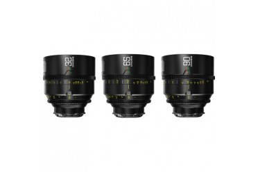 DZOFilm 32, 65, 90mm T2.8 Gnosis Macro Prime 3-Lens Kit (LPL with PL & EF Mount)