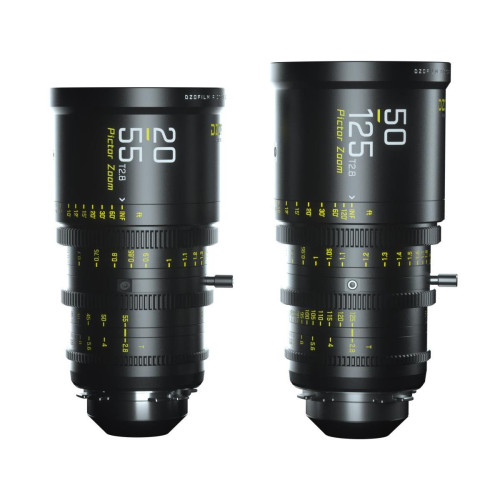 DZOFILM Pictor 50-125mm T2.8 Cine Zoom Objektiv – PL/EF Mount, S35